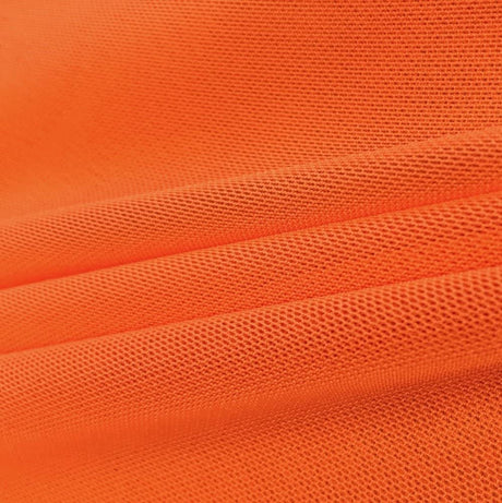 Solid Power Mesh Nylon Spandex Fabric - Solid, 58" Width (1 Yard)