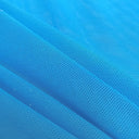 Solid Power Mesh Nylon Spandex Fabric - Solid, 58" Width (1 Yard)