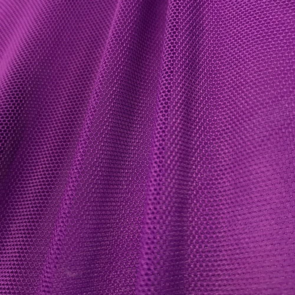 Solid Power Mesh Nylon Spandex Fabric - Solid, 58" Width (1 Yard)