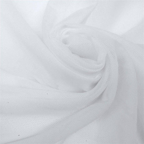 Solid Power Mesh Nylon Spandex Fabric - Solid, 58" Width (1 Yard)