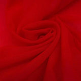 Solid Power Mesh Nylon Spandex Fabric - Solid, 58" Width (1 Yard)