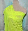 Solid Power Mesh Nylon Spandex Fabric - Solid, 58" Width (1 Yard)