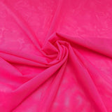 Solid Power Mesh Nylon Spandex Fabric - Solid, 58" Width (1 Yard)