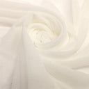 Solid Power Mesh Nylon Spandex Fabric - Solid, 58" Width (1 Yard)