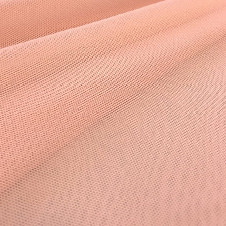 Solid Power Mesh Nylon Spandex Fabric - Solid, 58" Width (1 Yard)