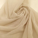 Solid Power Mesh Nylon Spandex Fabric - Solid, 58" Width (1 Yard)