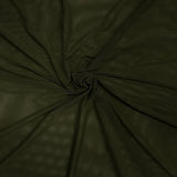 Solid Power Mesh Nylon Spandex Fabric - Solid, 58" Width (1 Yard)