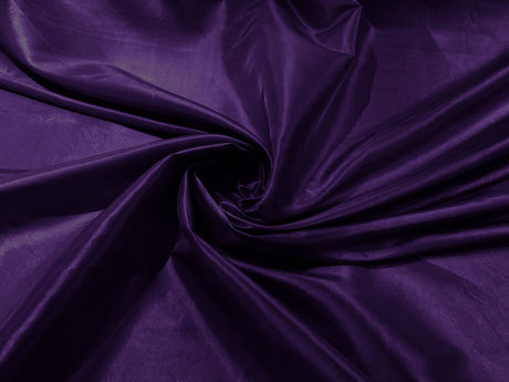 Solid Taffeta Polyester Fabric - Solid, 58" Width (1 Yard)