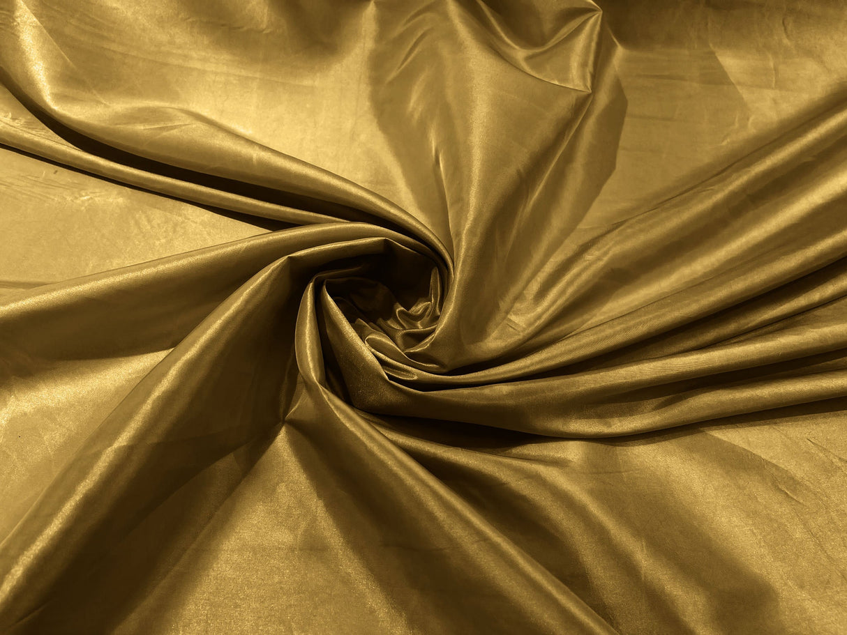 Solid Taffeta Polyester Fabric - Solid, 58" Width (1 Yard)