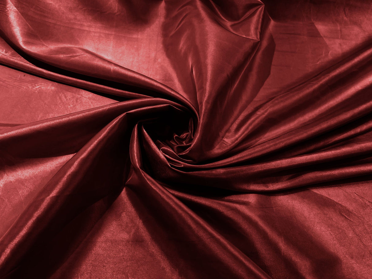 Solid Taffeta Polyester Fabric - Solid, 58" Width (1 Yard)