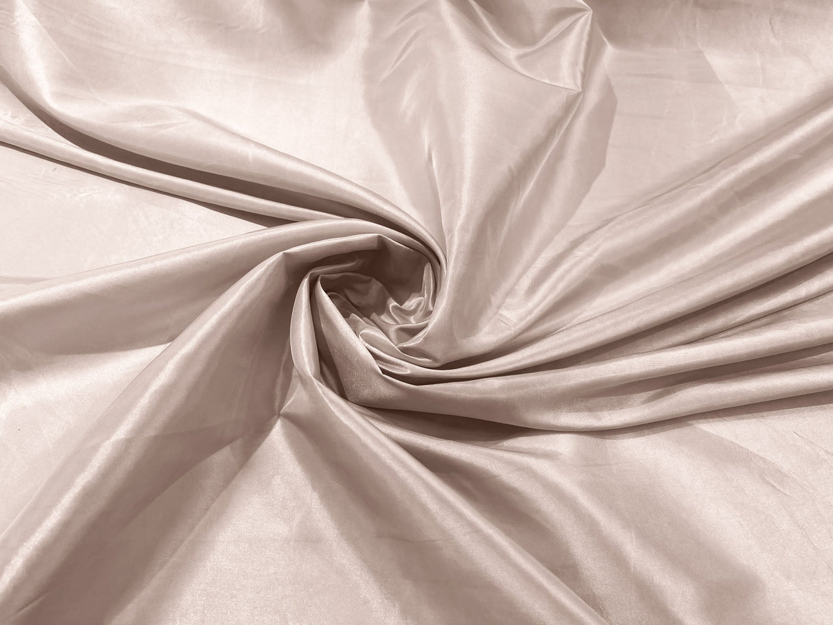 Solid Taffeta Polyester Fabric - Solid, 58" Width (1 Yard)