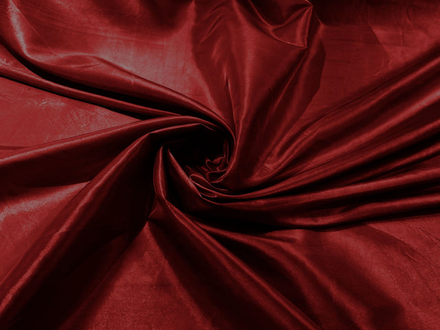 Solid Taffeta Polyester Fabric - Solid, 58" Width (1 Yard)