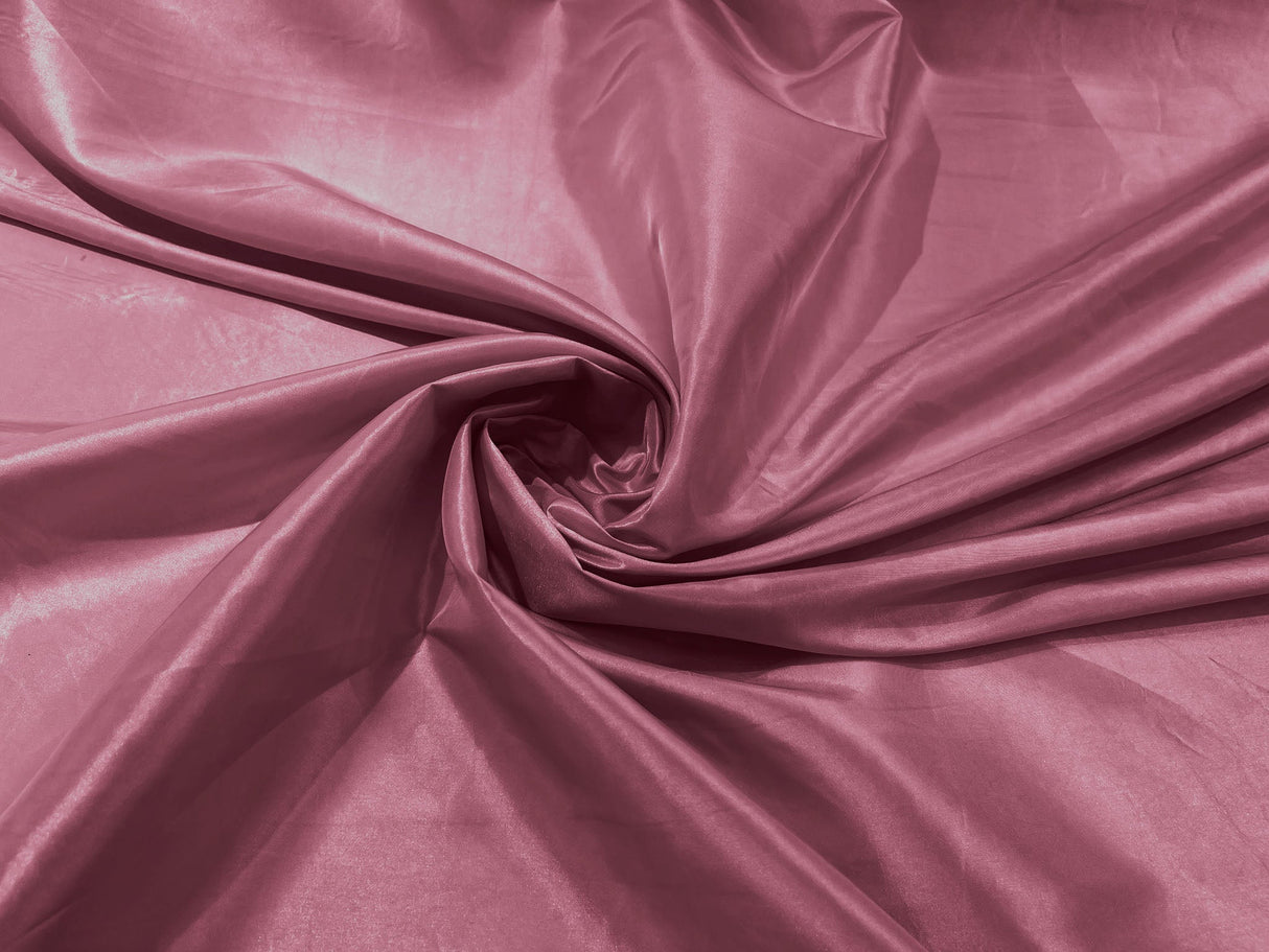 Solid Taffeta Polyester Fabric - Solid, 58" Width (1 Yard)
