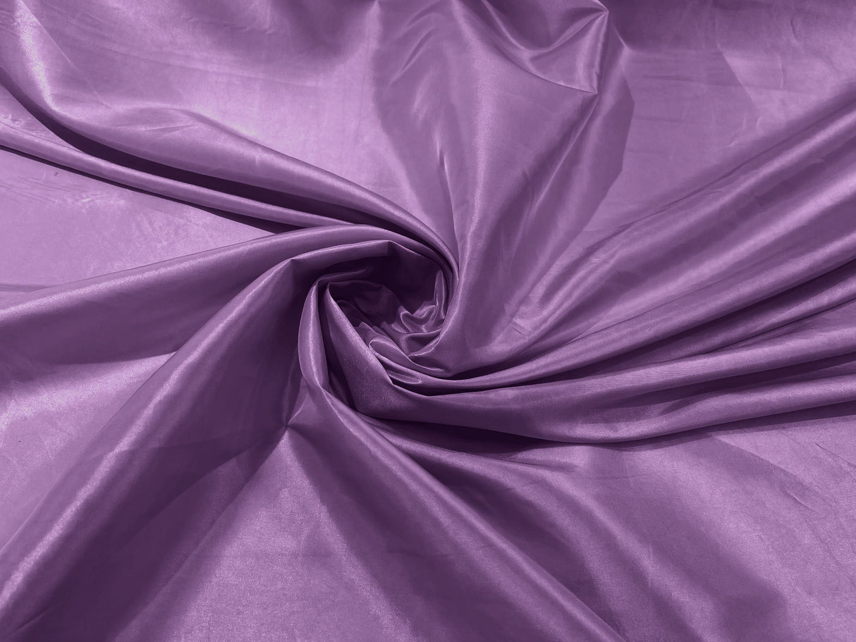 Solid Taffeta Polyester Fabric - Solid, 58" Width (1 Yard)