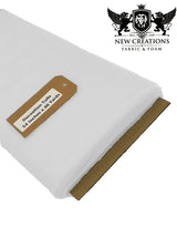 Solid Tulle Polyester Fabric - Sheer Solid, 54" Width (40 Yards)