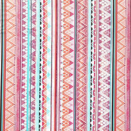 Swim Knit Nylon Spandex South Pacific 18" Remnant