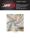 Metallic Woven Silver Rainbow Waterproof Windproof Fabric