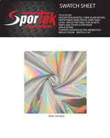 Metallic Woven Silver Rainbow Waterproof Windproof Fabric