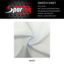 Polyester Boxed Mesh MaxDri White Sublimation