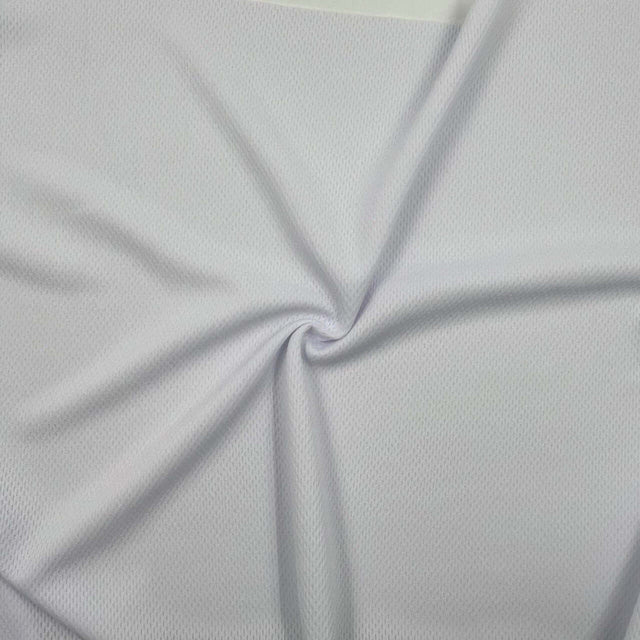 Bird’s Eye Mesh Heavy Performance White