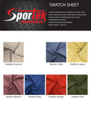Poly Spandex Active Twill Heather Look DWR Finish