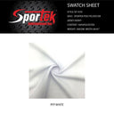 Poly PQ Soccer Jersey Heavy White