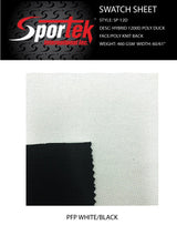 Poly Duck Sublimation Fabric White