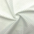 Eyelet Mesh Shiny White Sportswear