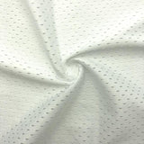 Eyelet Mesh Shiny White Sportswear