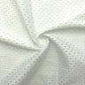 Eyelet Mesh Shiny White Sportswear