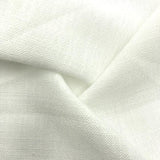 Linen Look Woven Sublimation Fabric White