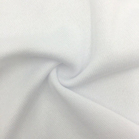 Poly Sweater Fleece White