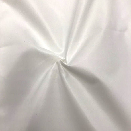 Water Resistant Polyester Woven TPU DWR White