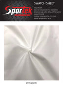 Water Resistant Polyester Woven TPU DWR White