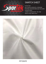 Water Resistant Polyester Woven TPU DWR White