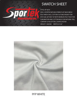 Cotton Blend Mesh Performance Fabric White