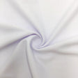 Poly-Spandex Bird-Eye Flat Back Mesh White 4-Way Stretch