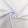 Poly-Spandex Bird-Eye Flat Back Mesh White 4-Way Stretch