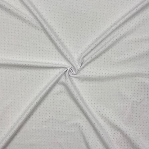 Stretch Pin-Dot Mesh White PFP Sublimation