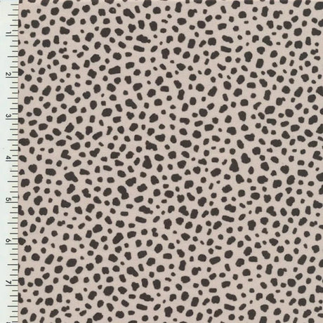 Printed Spandex Cheetah Performance Stretch Jersey