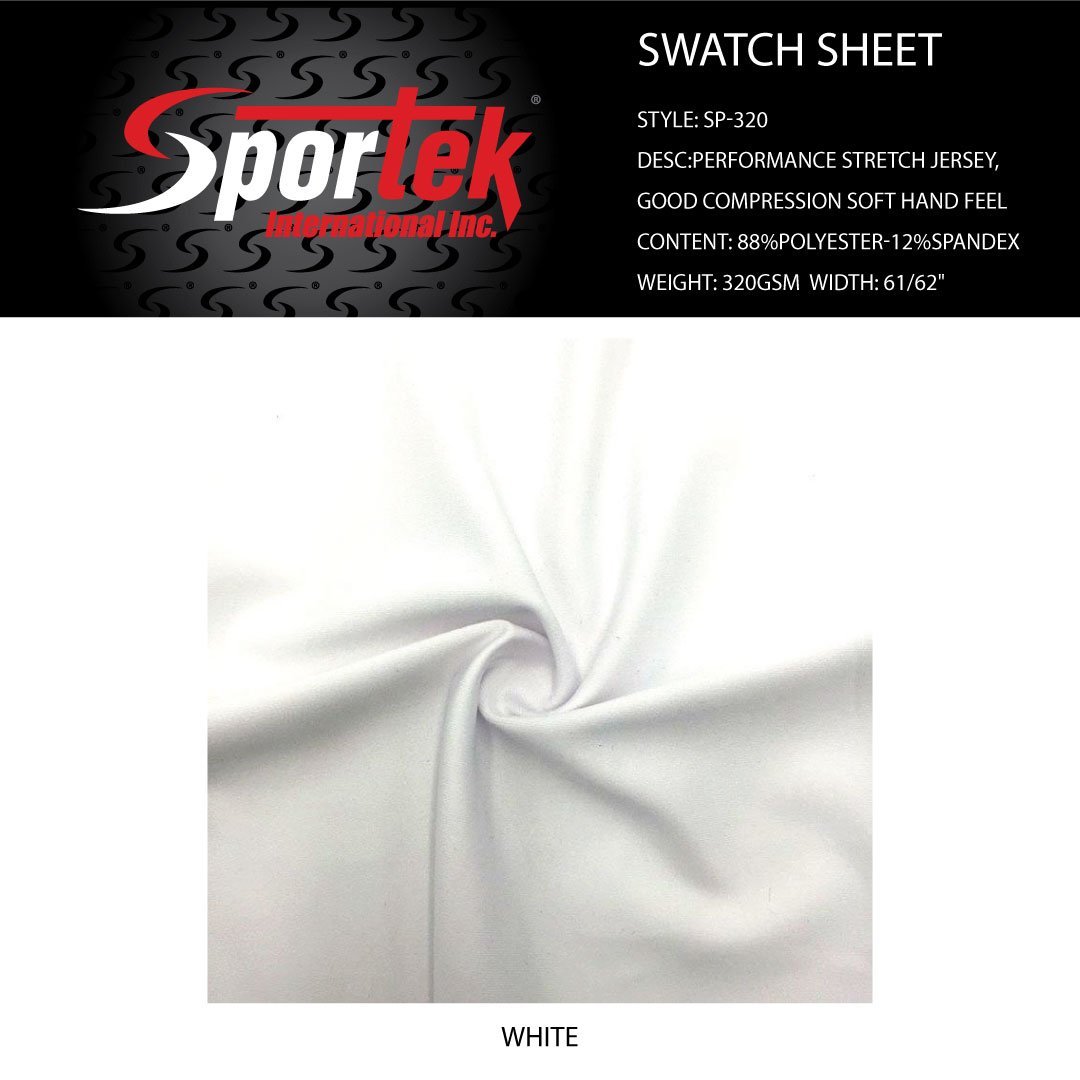 Performance Stretch Jersey White