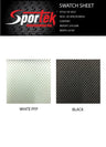 3D Spacer Mesh Black White