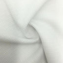 Textured Tricot Poly Spandex White Black