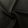 Textured Tricot Poly Spandex White Black