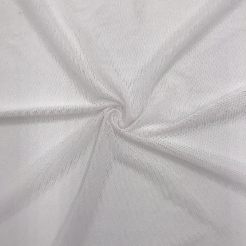 Power Mesh Soft Silk Poly Spandex