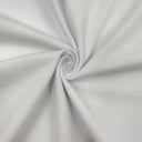 Stretch Mesh Reversible Jumbo Heavy Weight White
