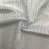 Pin-Dot Mesh White Sublimation Sportswear