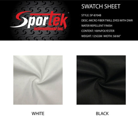 Poly Twill Microfiber DWR Water Repellent