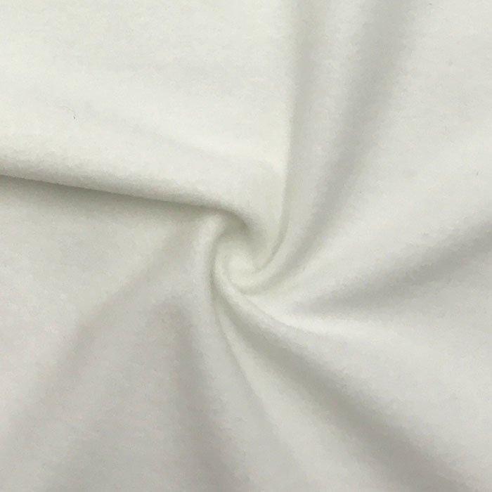 Brushed Jersey ZiroTek White Activewear Fabric