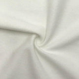 Brushed Jersey ZiroTek White Activewear Fabric